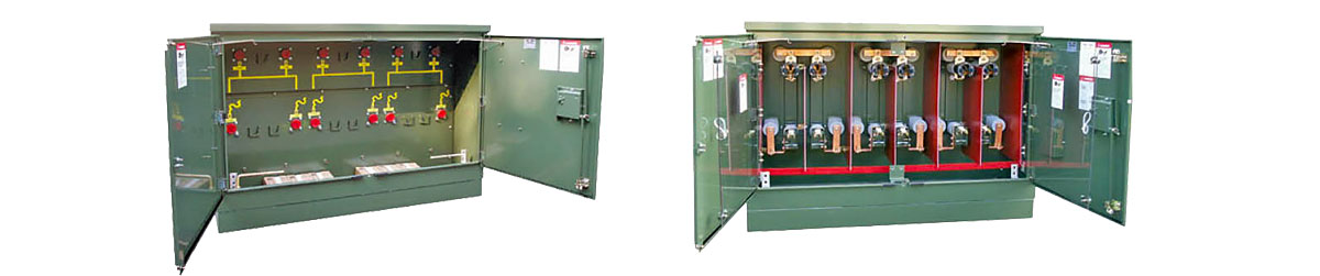 Type FTDF Fused Sectionalizer Pad-Mounted Switchgear with Elbow Switching